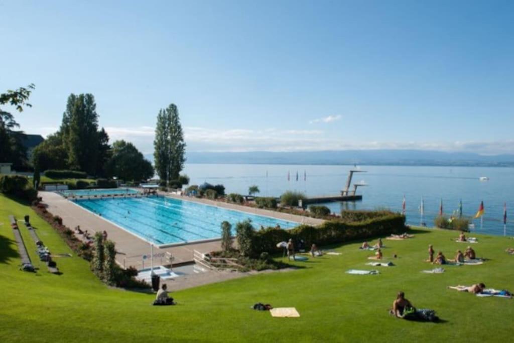 Le Mirabeau Vue Lac Évian-les-Bains Extérieur photo