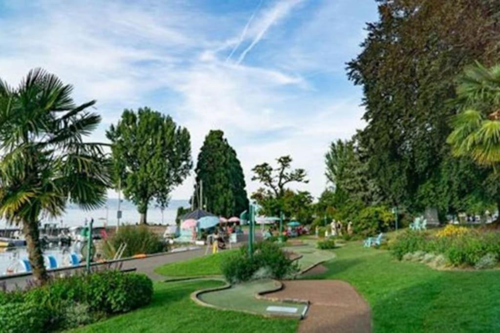 Le Mirabeau Vue Lac Évian-les-Bains Extérieur photo